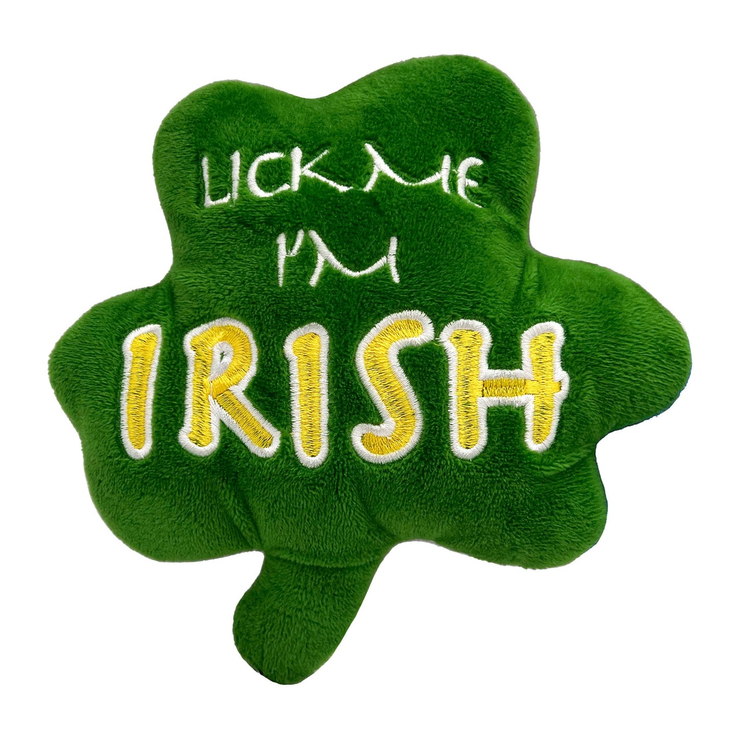 Lick Me Shamrock Dog Toy