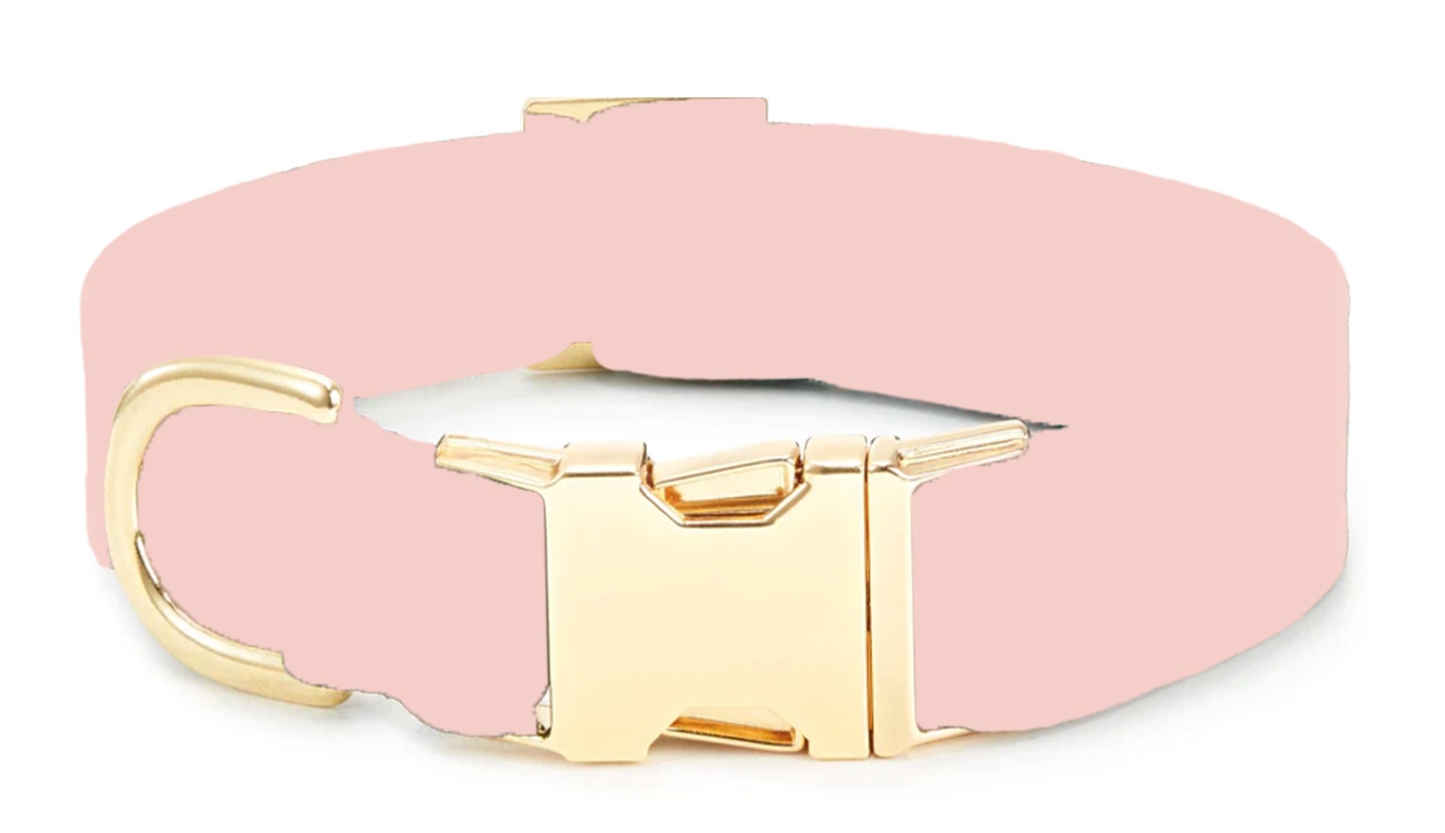 The Foggy Dog - Blush Pink Dog Collar