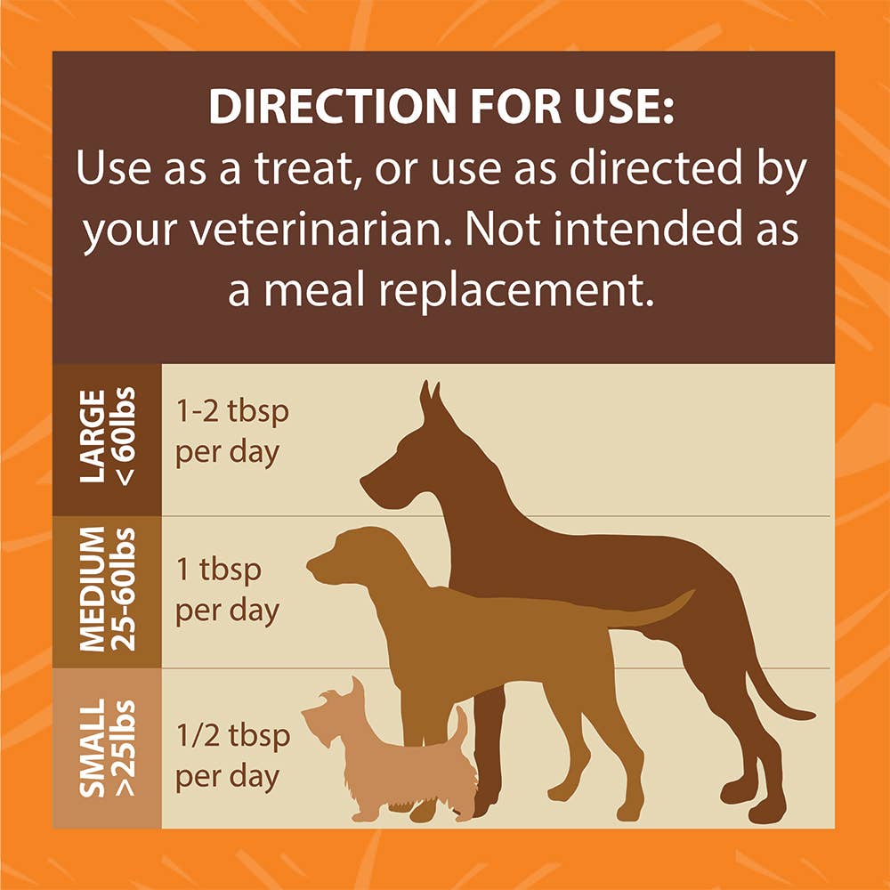8oz Senior Dog Peanut Butter Squeeze Pack