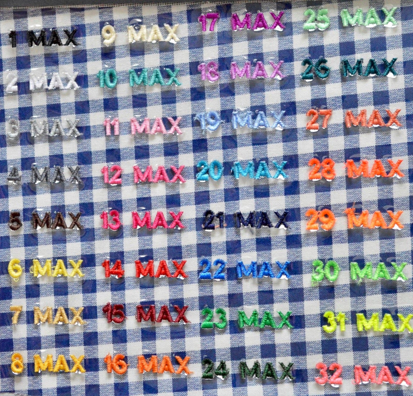 Blue Gingham Scarf for Dogs or Cats