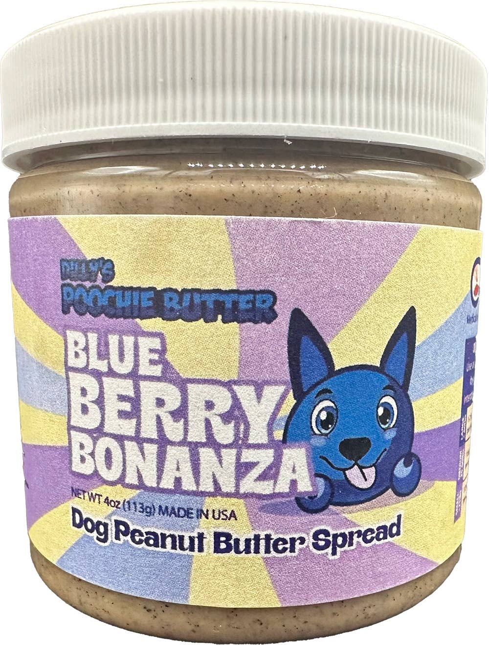 4oz Dog Peanut Butter Flavored Jar Collection