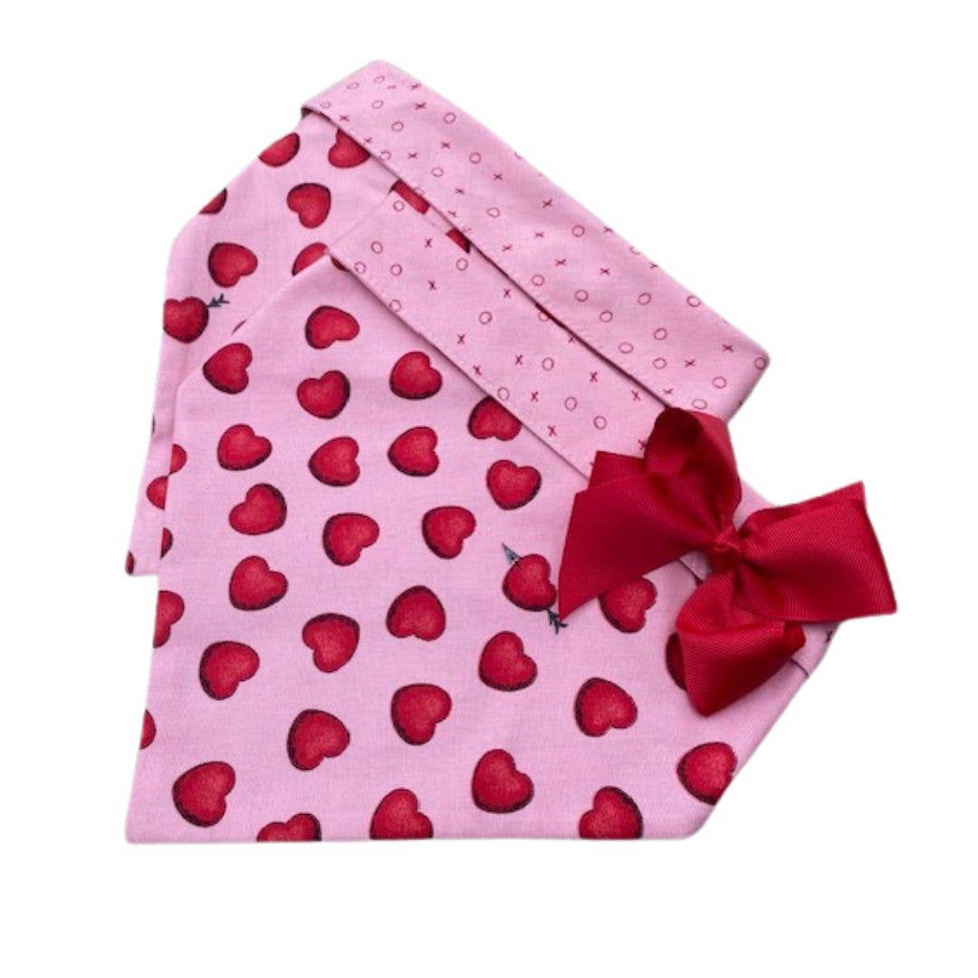 Hearts on Pink