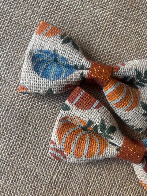 Fall Pumpkin Burlap