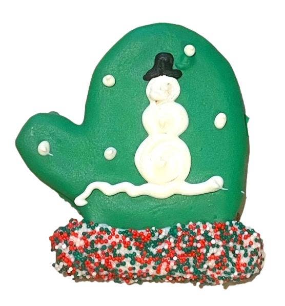 Mittens Assorted Red & Green Dog Treat
