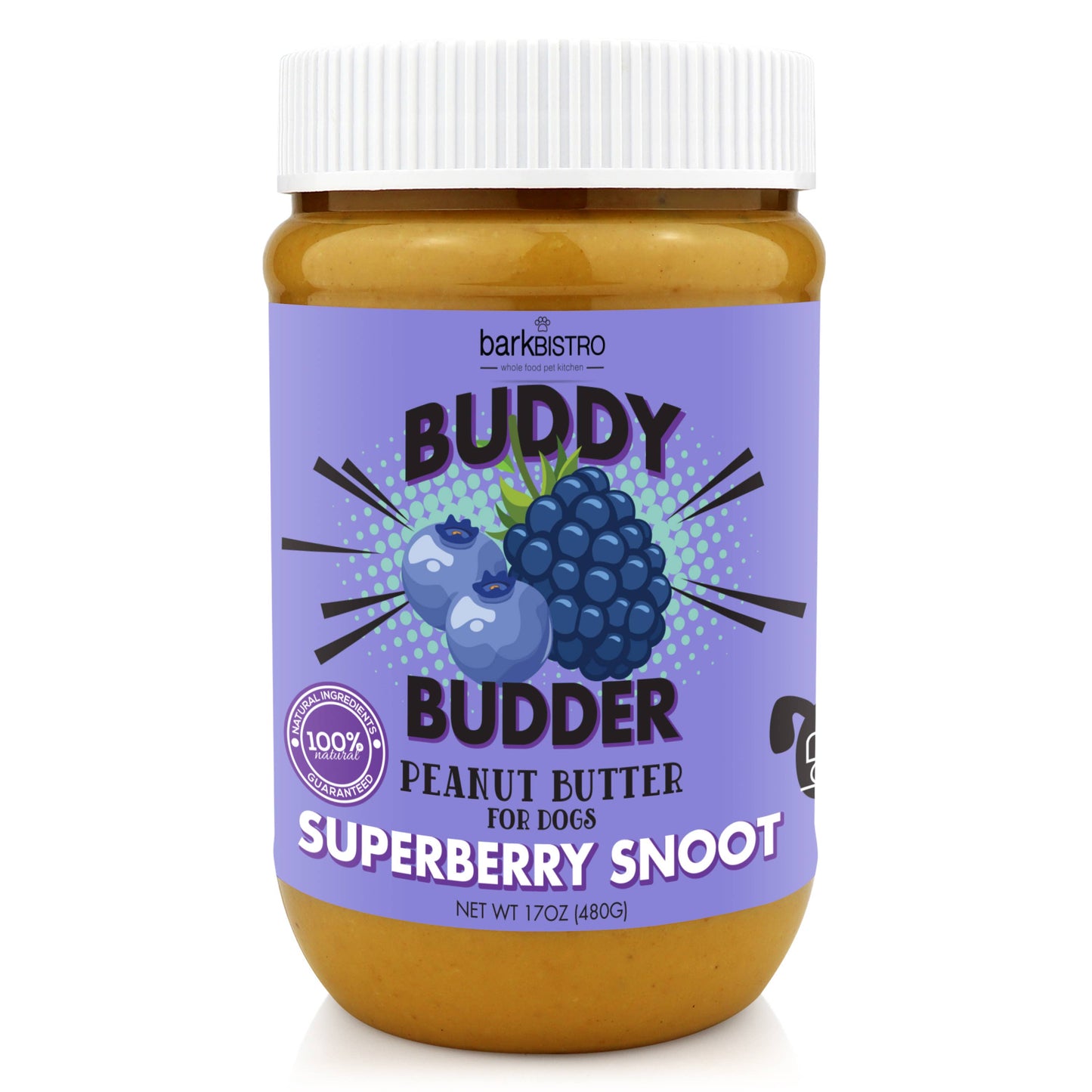 Dog Peanut Butter Buddy Budders 6 Flavors Pack