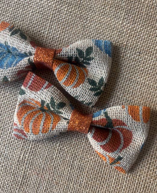Fall Pumpkin Burlap