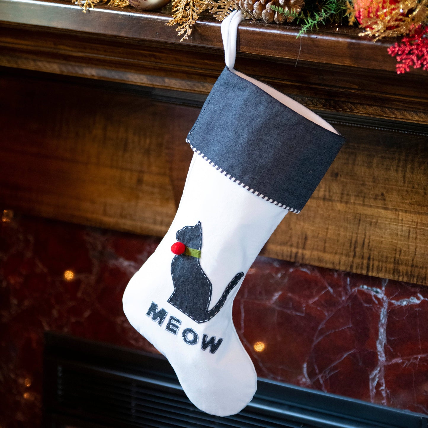 Our 'Meow' Christmas Stocking