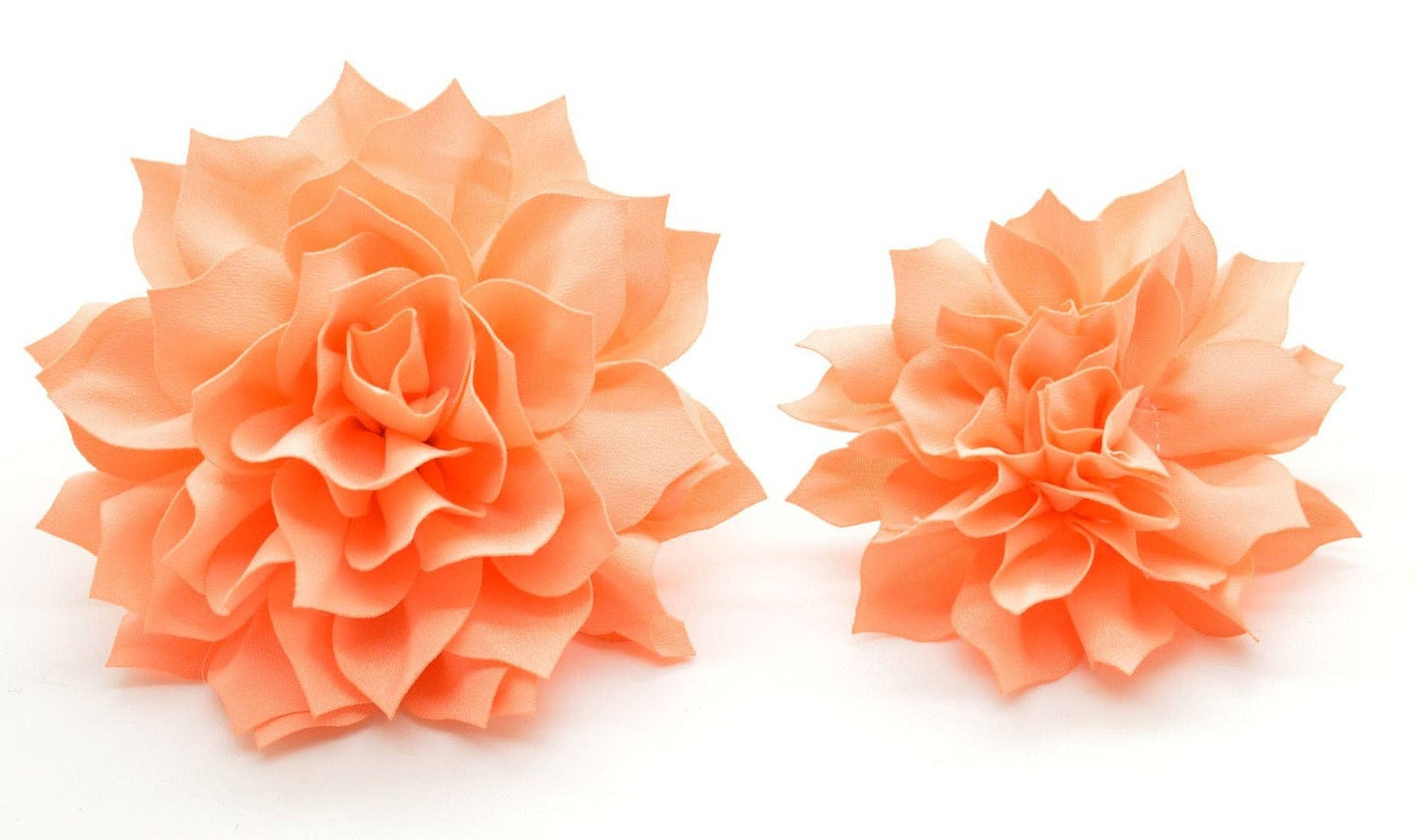 Peach Fluffy Flower