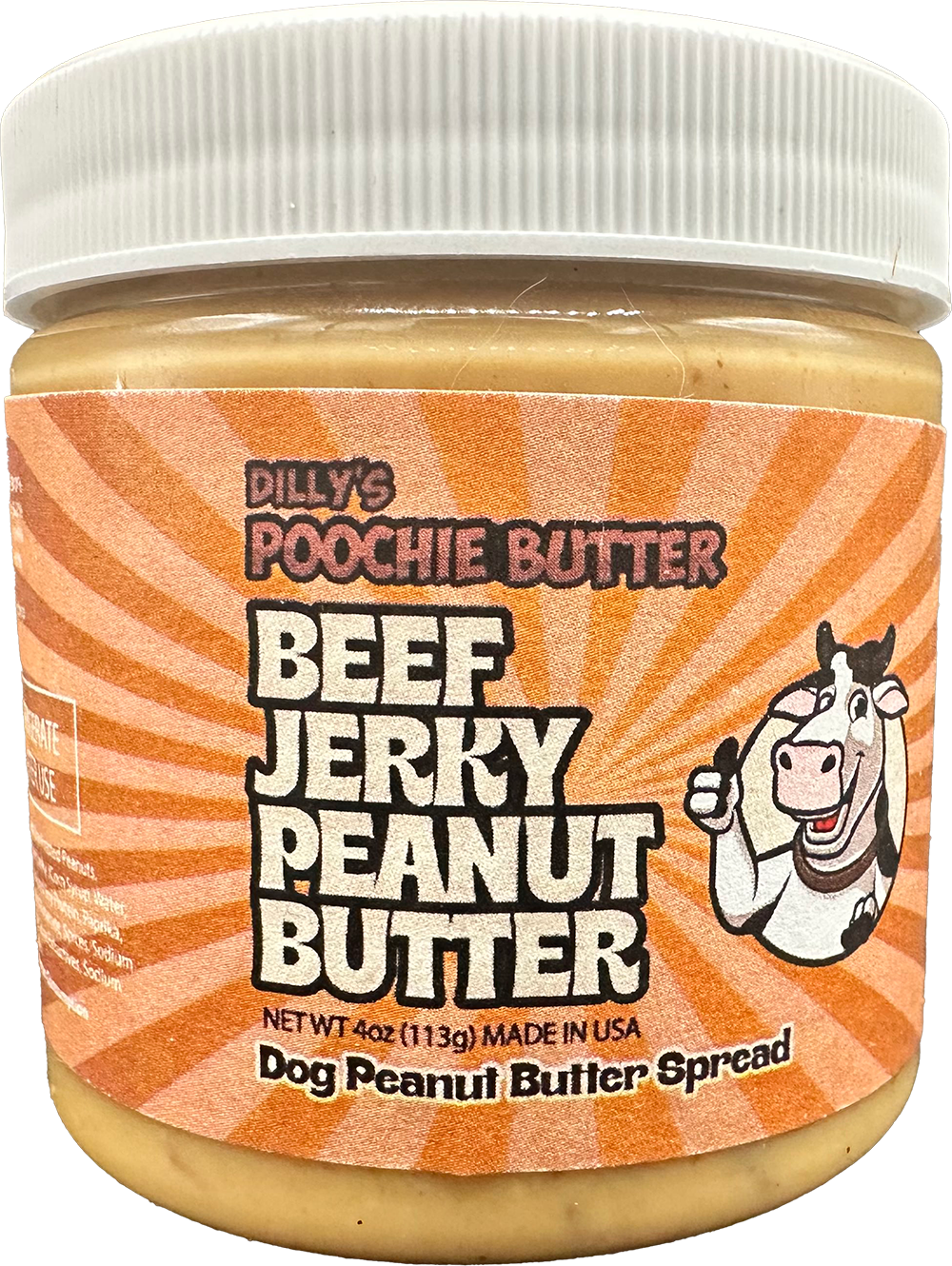4oz Dog Peanut Butter Flavored Jar Collection