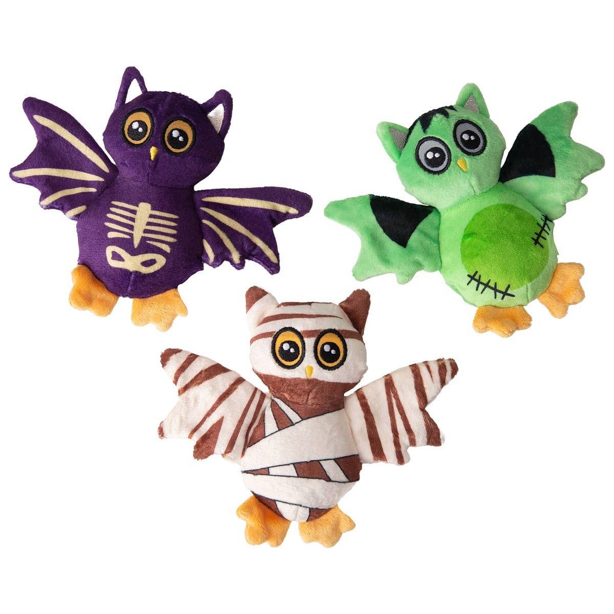 SnugArooz Baby Frank-N-Bat Plush Dog Toy