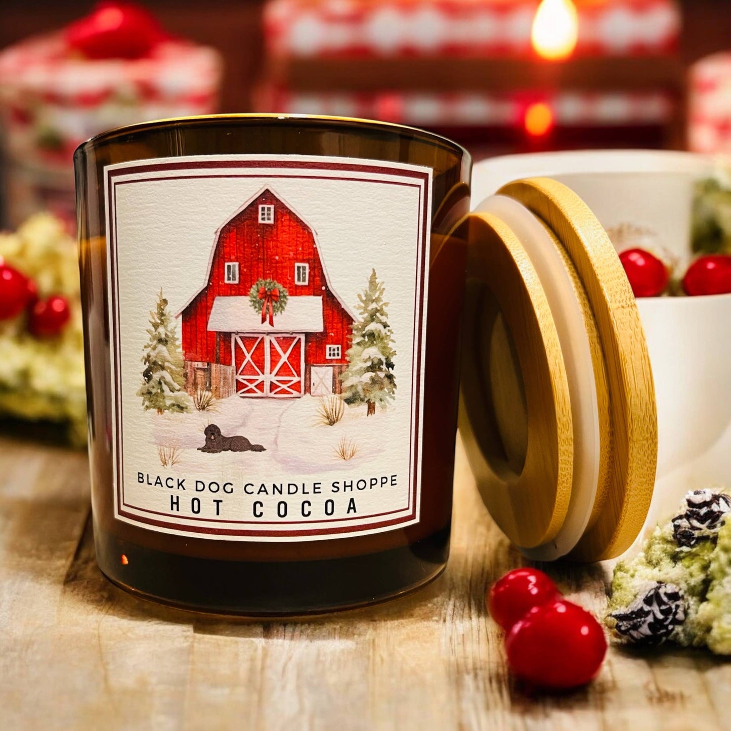 Hot Cocoa Double Wick Holiday Candle