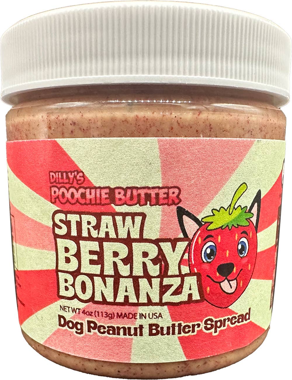 4oz Dog Peanut Butter Flavored Jar Collection