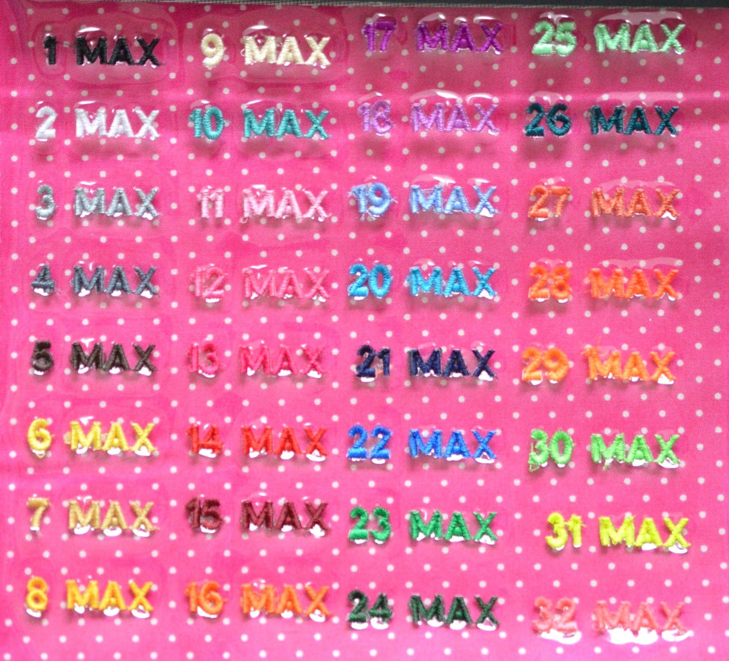 Pink Pin Dot Scarf