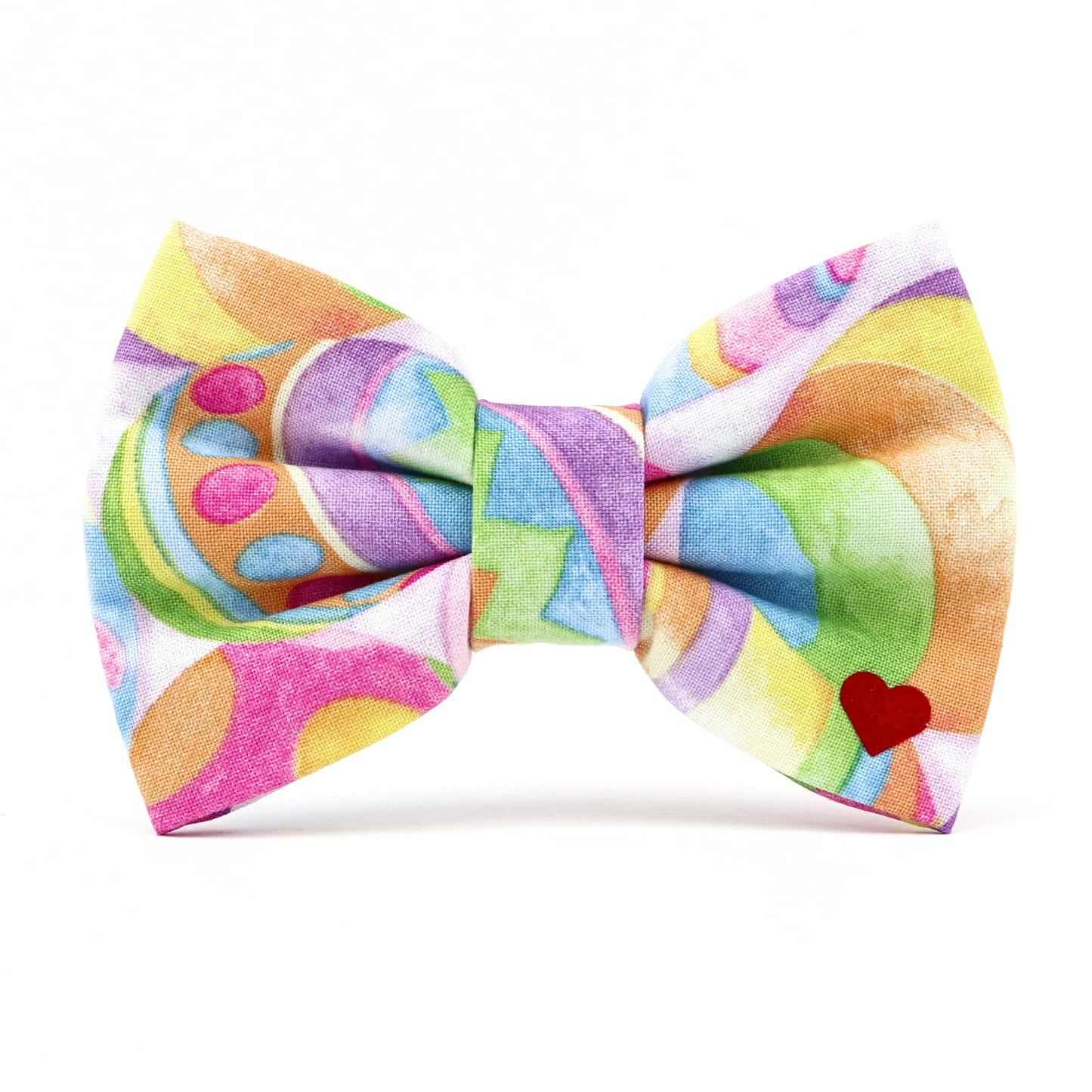 Colored Eggs Bow Tie Collar Attachment