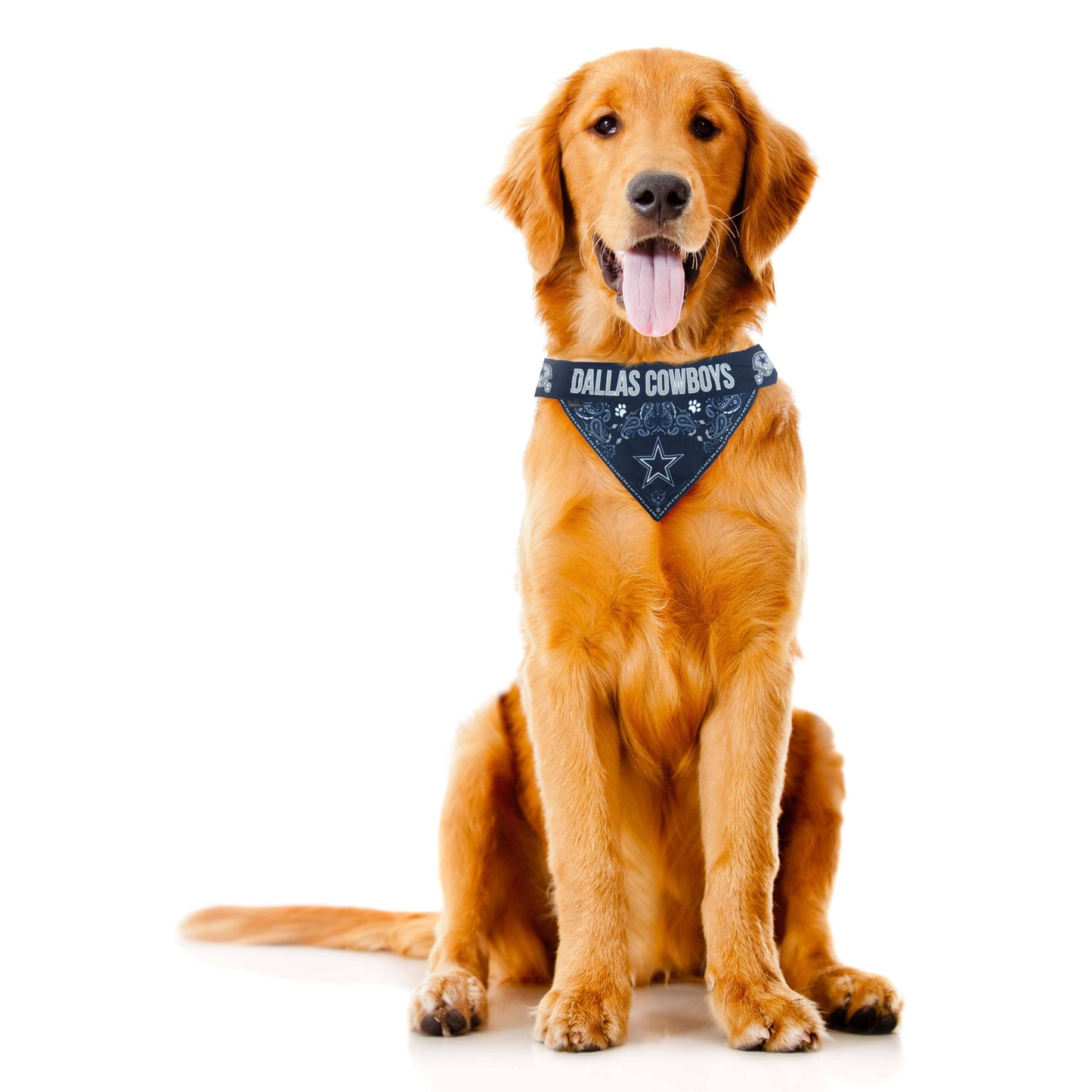 NFL Dallas Cowboys Reversible Pet Bandana
