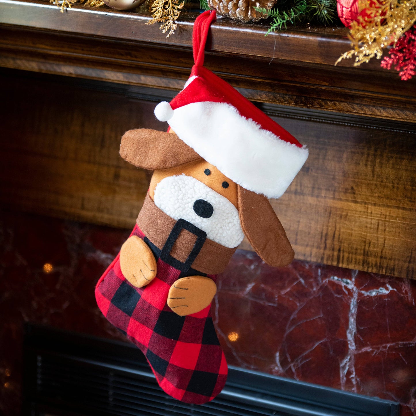 Our Floppy Eared Dog Christmas Stocking