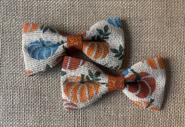 Fall Pumpkin Burlap