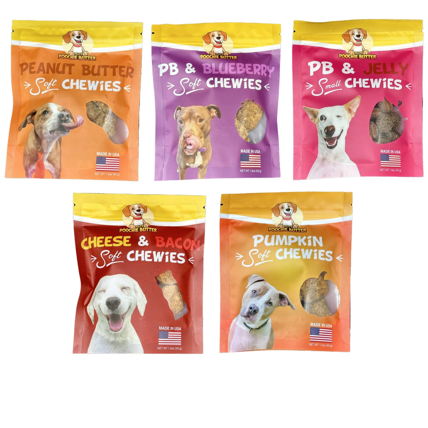 Baked Dog Treat Soft Chewy Collection 1.5oz