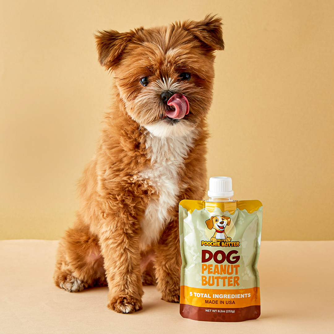 8oz Dog Peanut Butter Squeeze Packs
