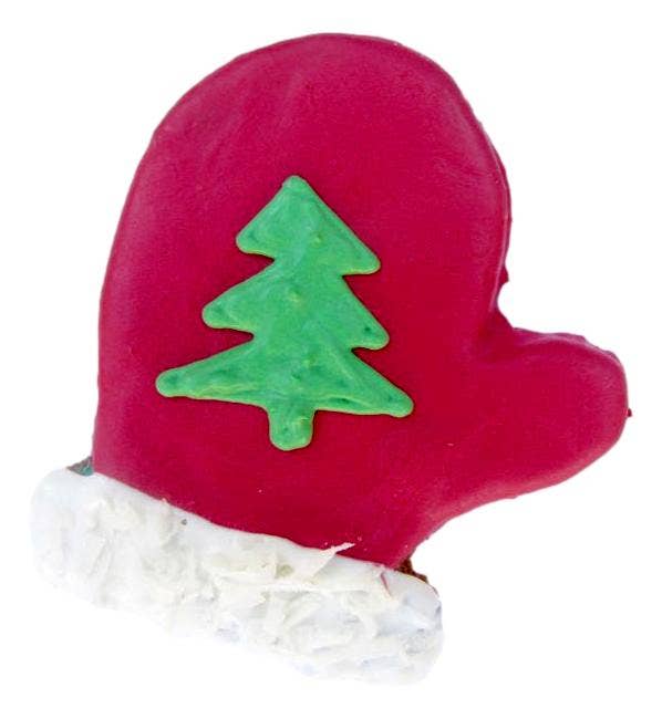 Mittens Assorted Red & Green Dog Treat