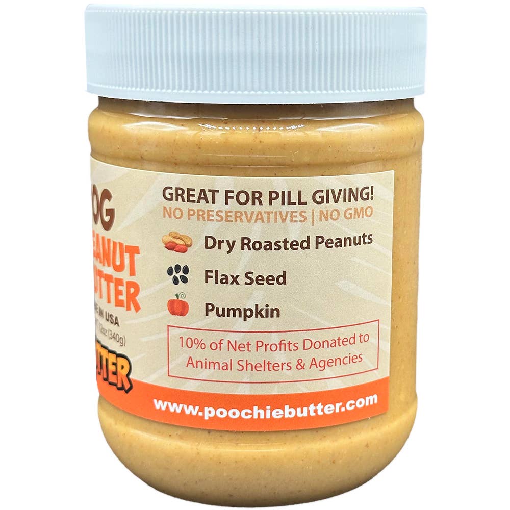 12oz Dog Peanut Butter Jar