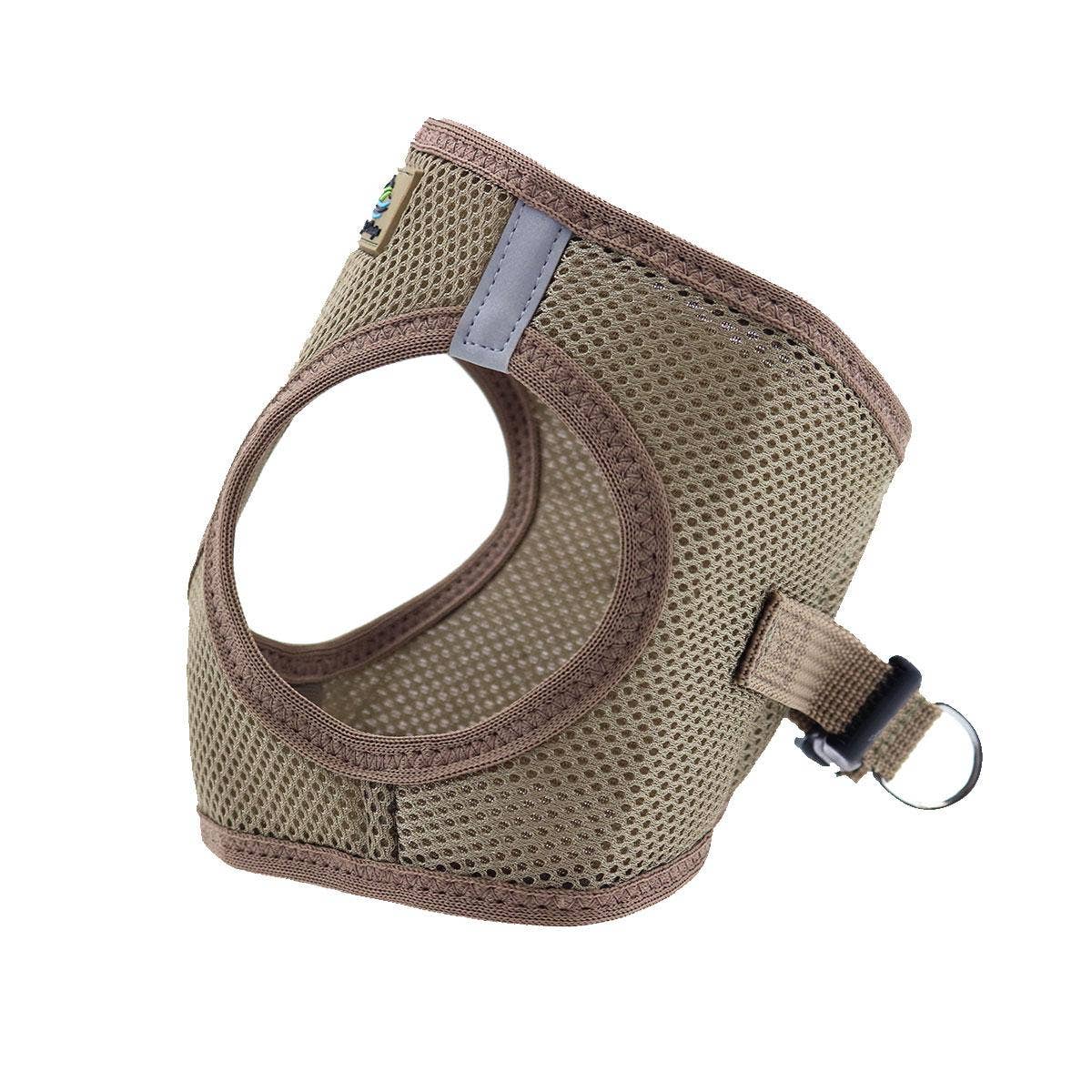 American River Solid Dog Harness - Fossil Brown