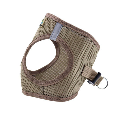 American River Solid Dog Harness - Fossil Brown