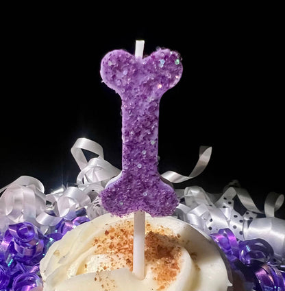 Dog Birthday Party Candle | Dog Birthday Cake Candle