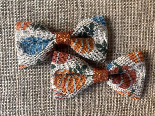 Fall Pumpkin Burlap