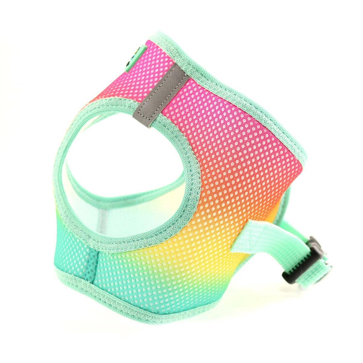 American River Ombre Dog Harness - Beach Party