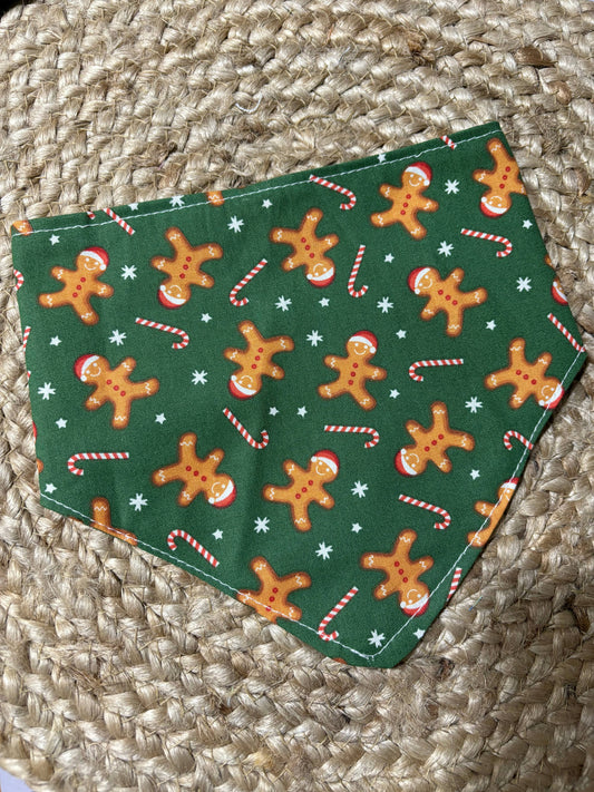 Gingerbread man Dog bandana