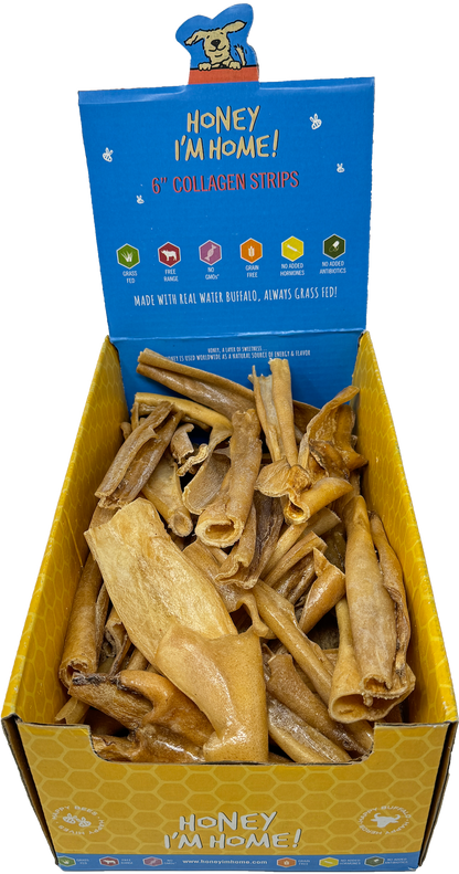 6"  COLLAGEN STICKS BULK