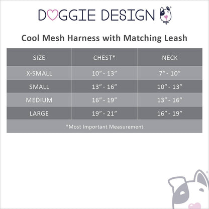 Cool Mesh Dog Harness - Hawaiian Hibiscus Pink