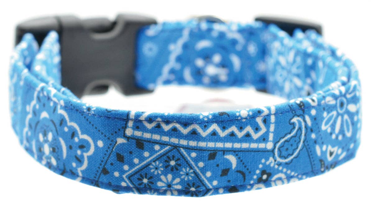 Blue Bandana Collar