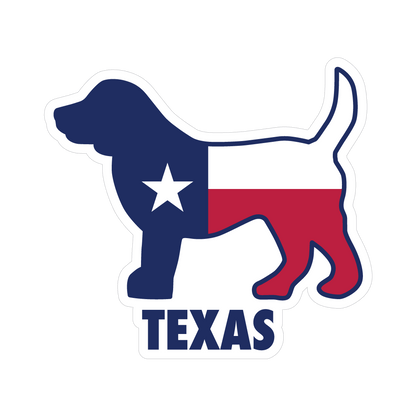 3" Sticker - Texas Dog