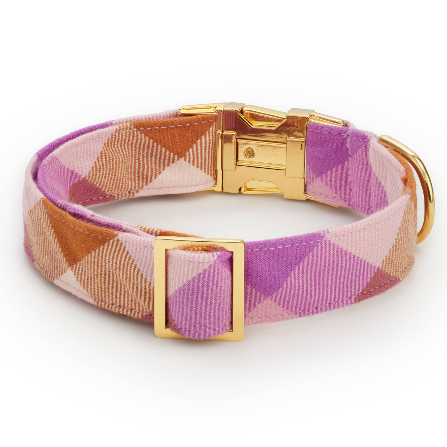 Bramble Flannel Dog Collar