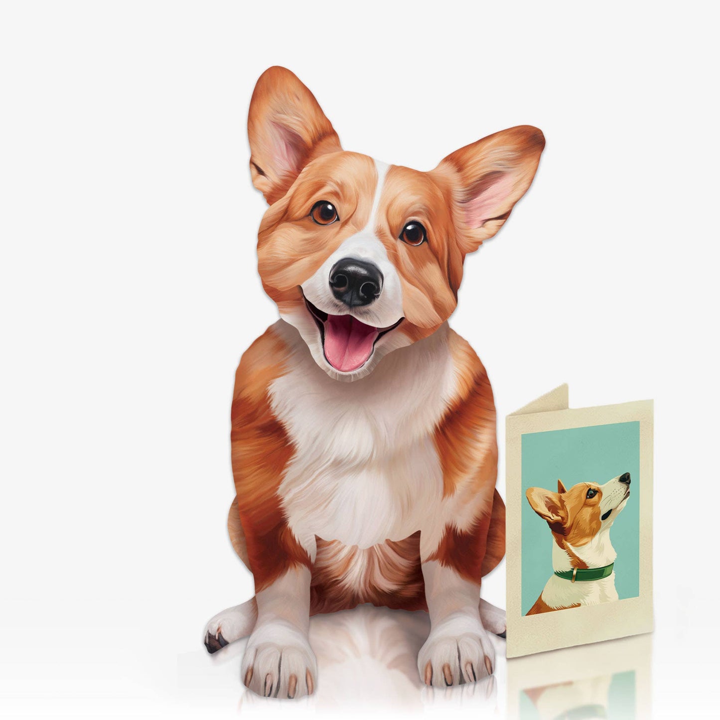 Corgi (6 Pop-up Greeting Cards)