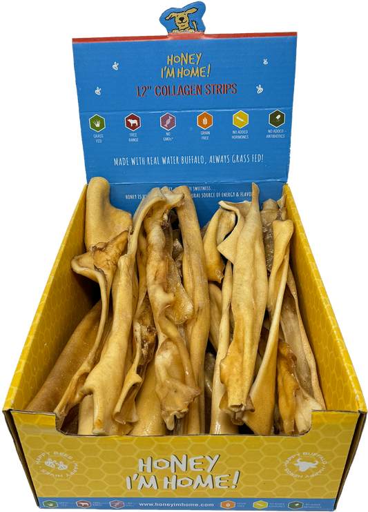 12"  COLLAGEN STRIPS BULK