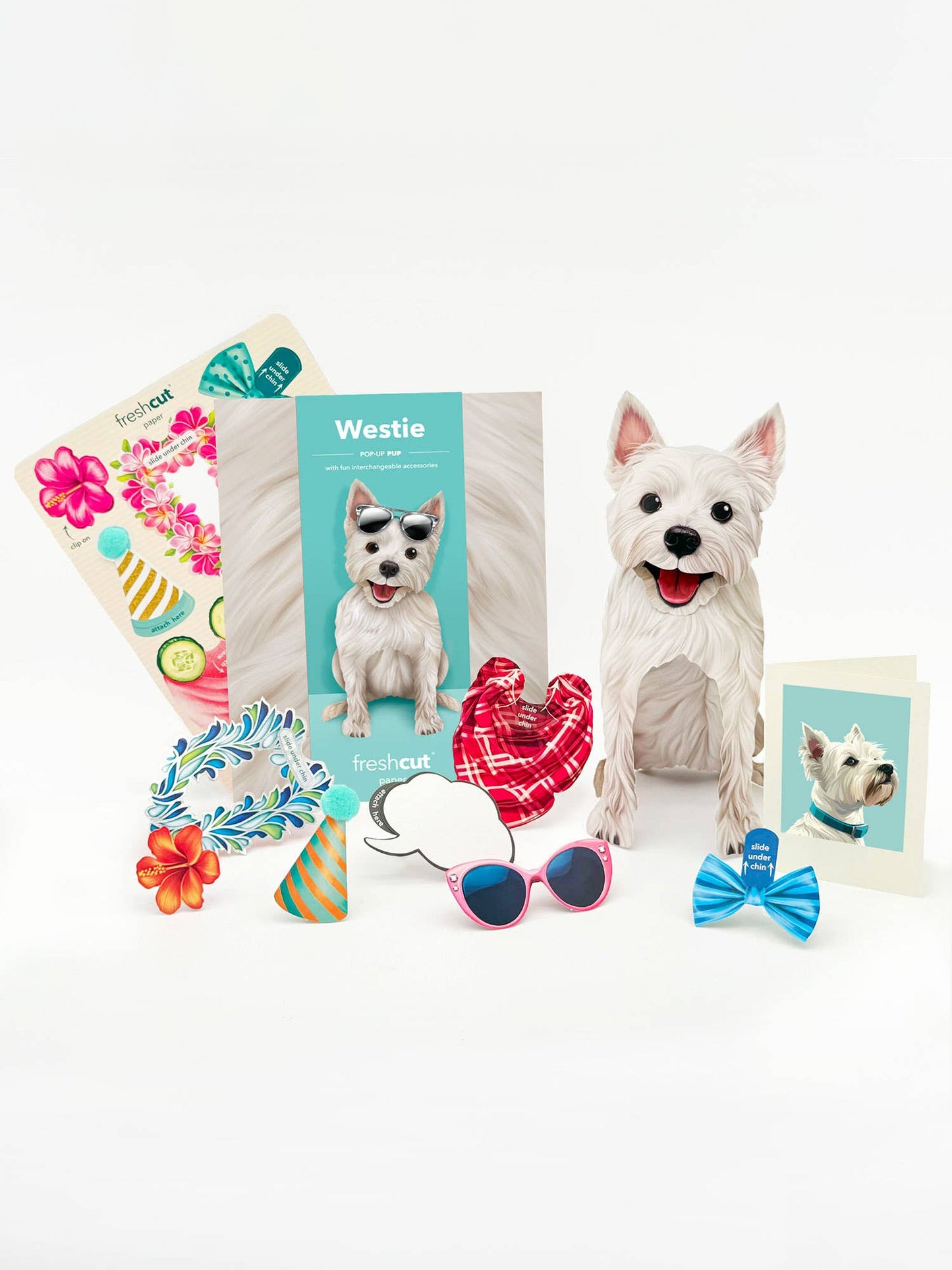 Westie (6 Pop-up Greeting Cards)