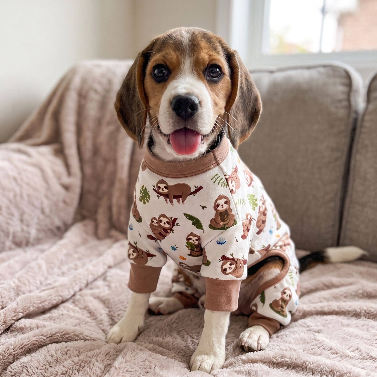 Soft Dog Pajamas - Sloths
