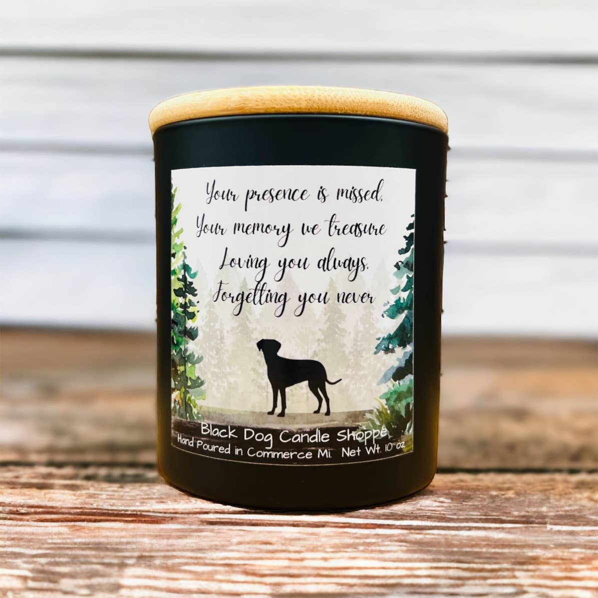 Dog Sympathy Candle