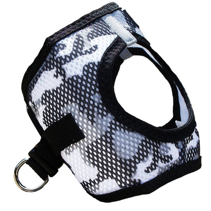 American River Camouflage Dog Harness - Gray Camo