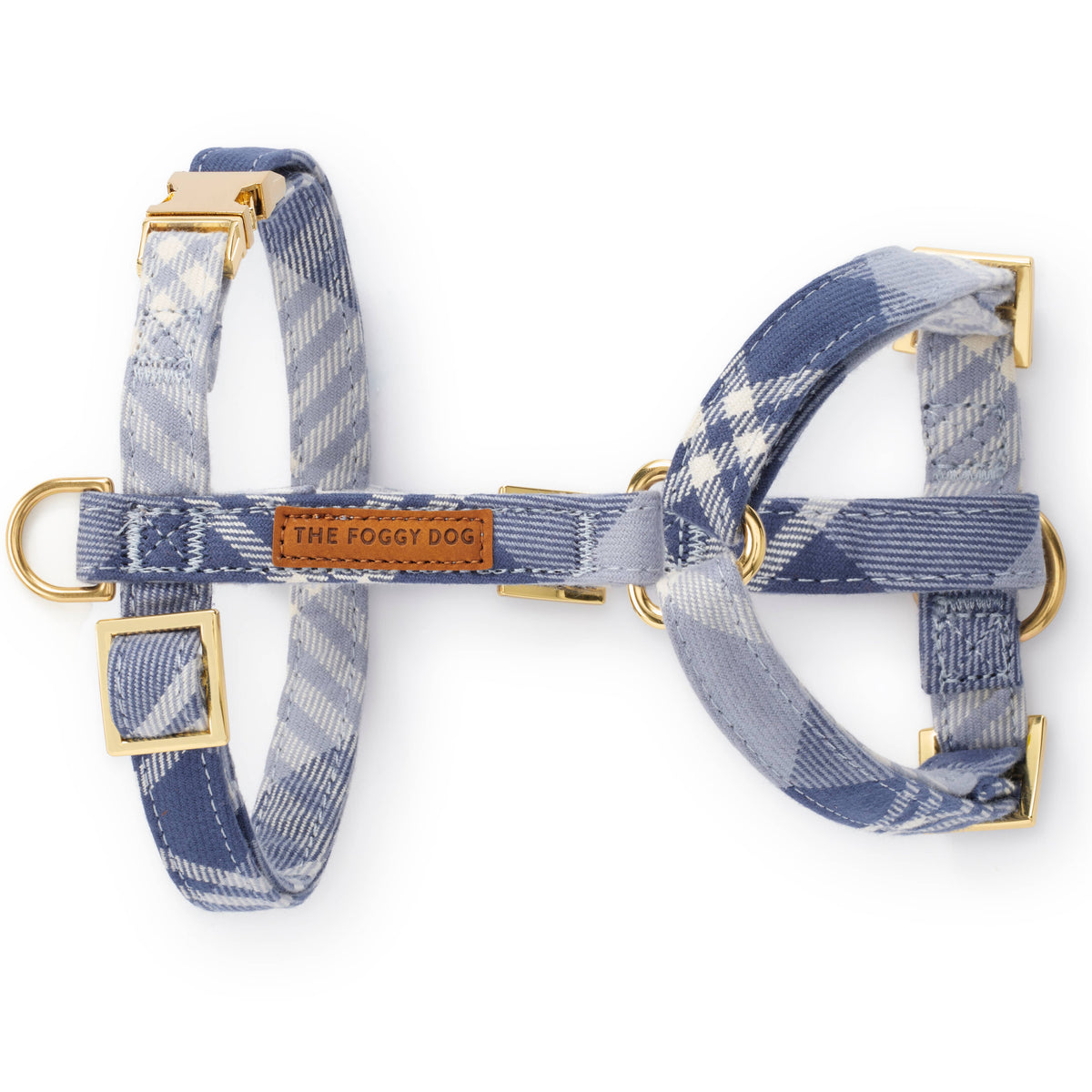 Hawthorne Plaid Flannel Dog Harness