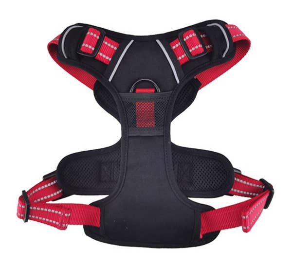 Venture Paw Pull Control Dog Harness - Black Cherry