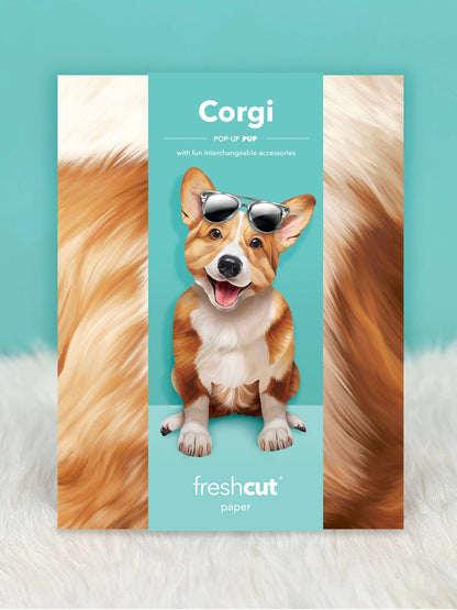 Corgi (6 Pop-up Greeting Cards)