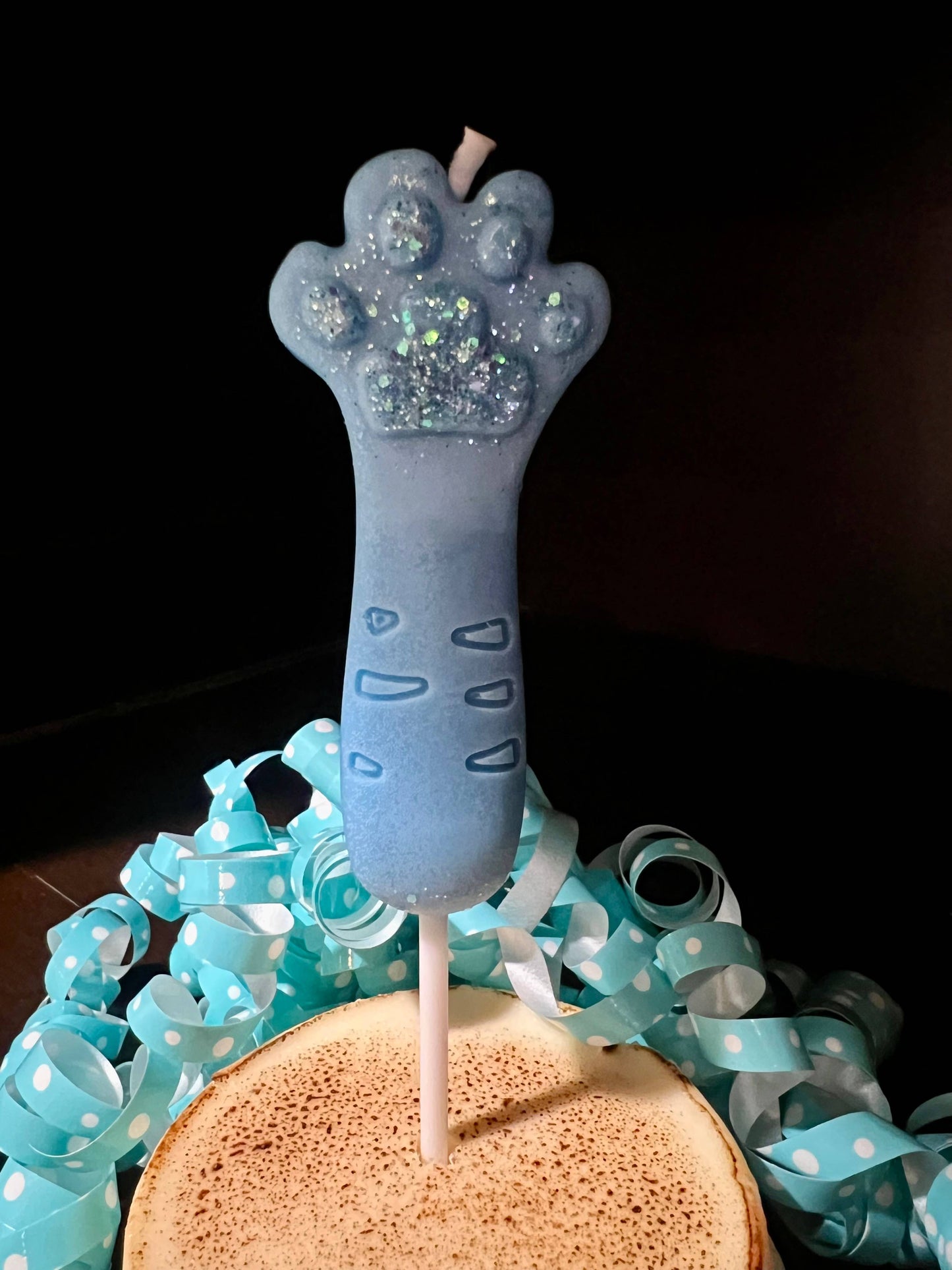 Cat Birthday Party Candle | Kitty Celebration Candle