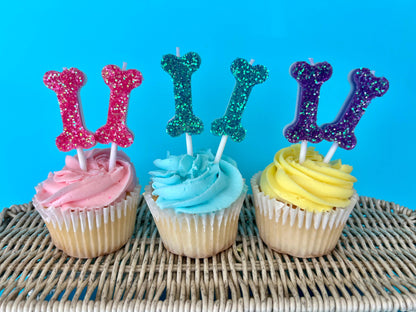 Dog Birthday Party Candle | Dog Birthday Cake Candle