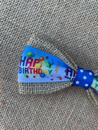 *Happy Birthday Polka Dot Center