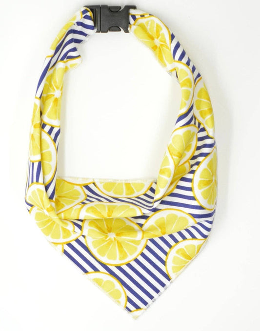 Lemon Stripe Scarf