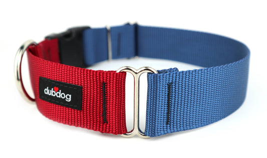 Dark Red and Navy